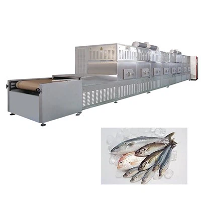 Màquina d'assecat de marisc per microones